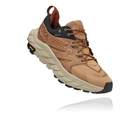 Hoka One One Anacapa Low GORE-TEX - Sapatos De Caminhada Homem Pretas | PT-6qfcoLZ